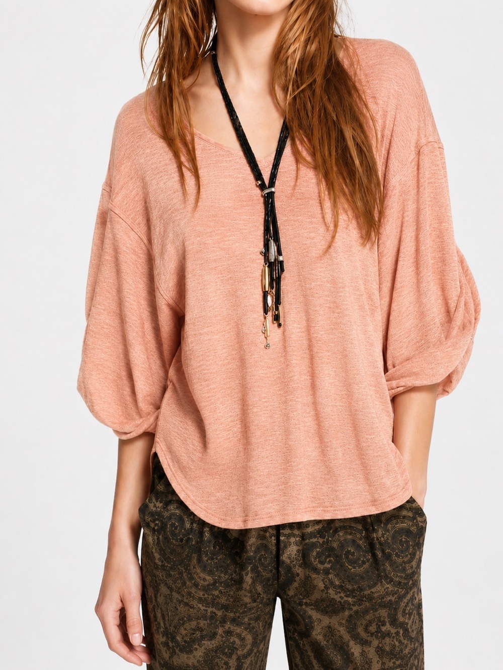Free People Beach Nani peach top, SP